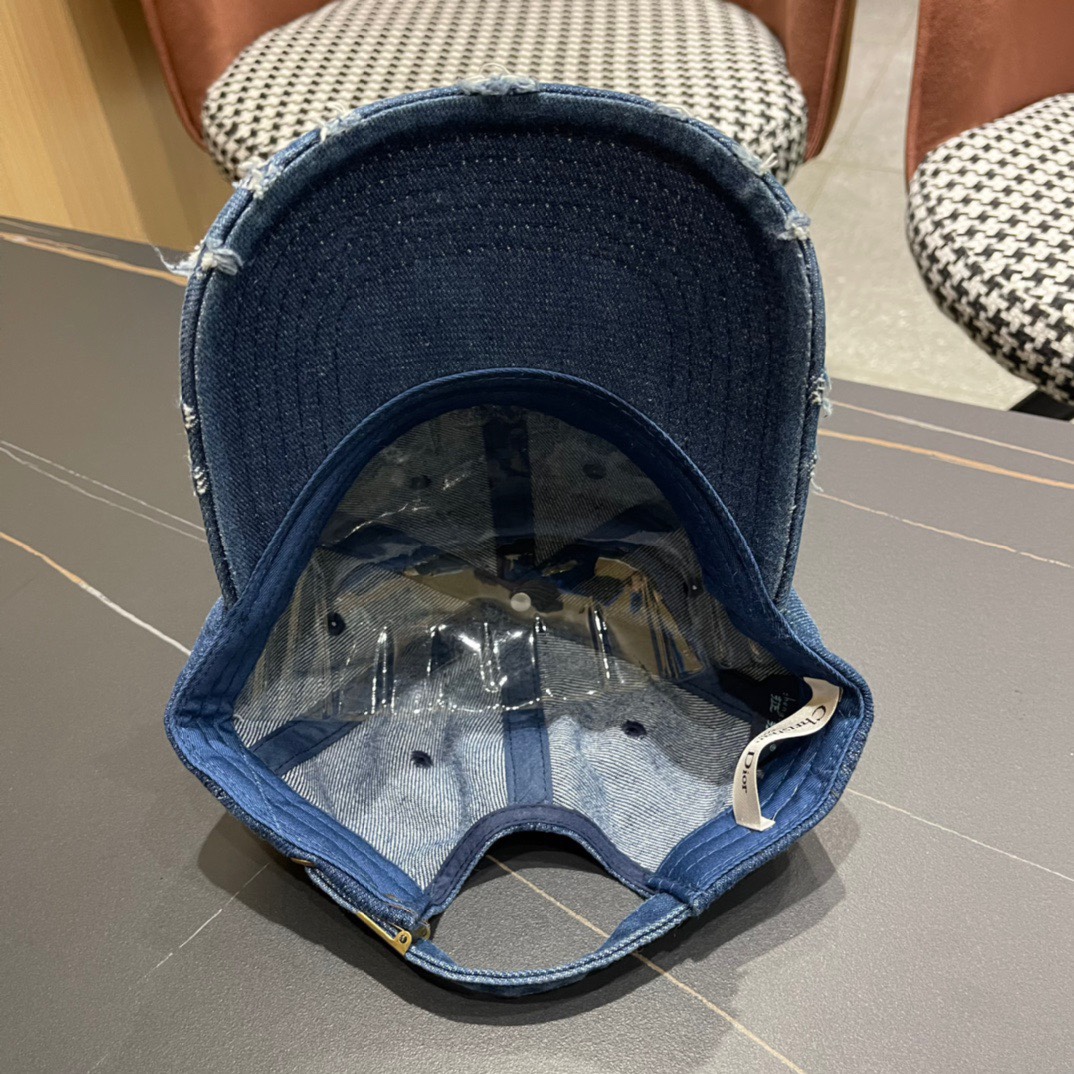 【DIOR迪奥】新款走量简约牛仔棒球帽🧢，新款出货，大牌款超好搭配，赶紧入手！