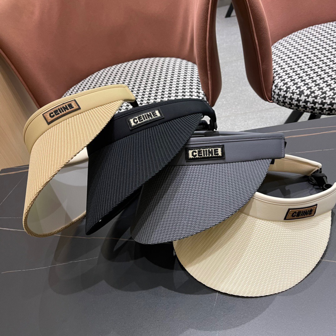 NO:209206,【CELINE】New summer UV anti-air top hat, versatile sun protection hat, straw hat, fisherman hat, baseball hat, hat, celine, celine, espadrilles, hats19860909【CELINE赛琳】夏季新款防紫外线空顶帽 百搭遮阳防晒款帽子草帽渔夫帽棒球帽,帽子,celine,celine,espadrilles,hats,hat