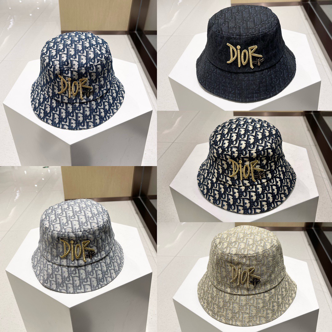 Sombrero de pescador Dior, nuevo modelo oficial, unisex