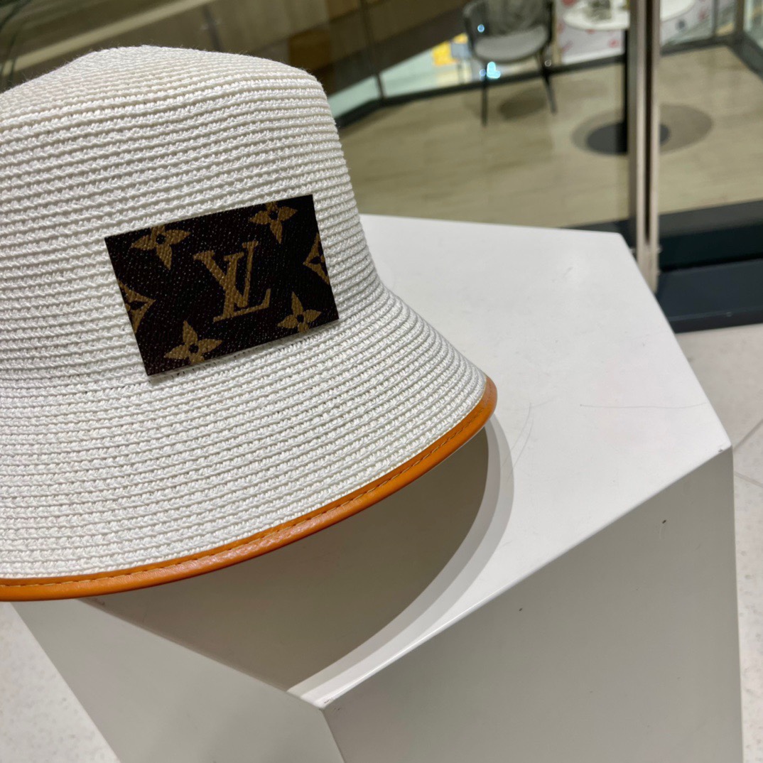  LV路易威登草帽名媛风，头围57cm
