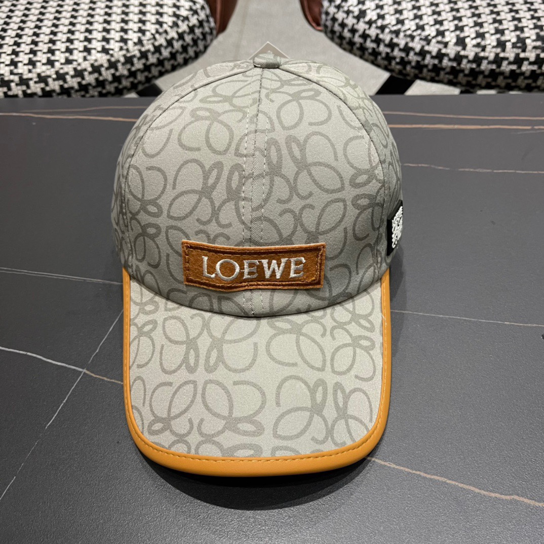 。【LOEWE罗意威】2024新款棒球帽，专柜经典款，男女通用