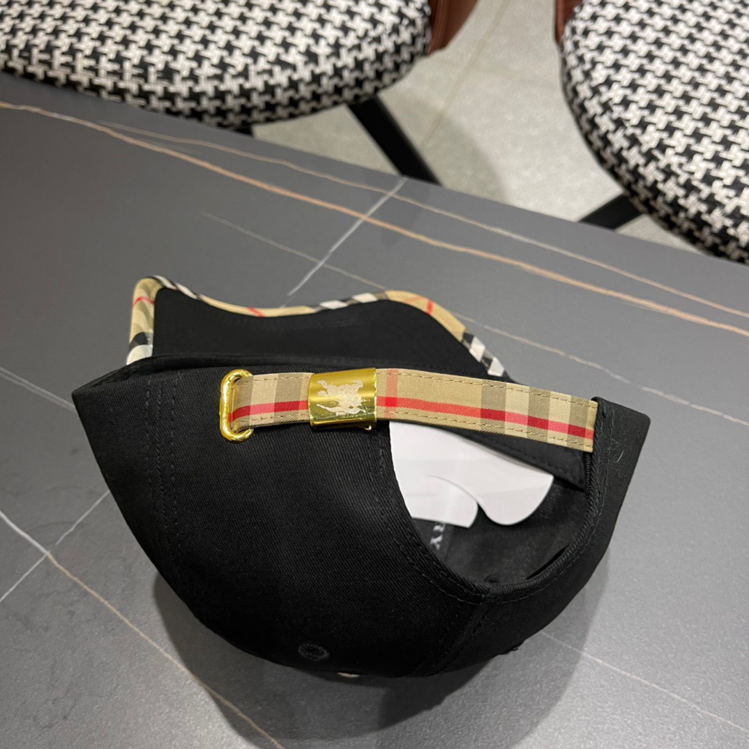 【巴宝莉burberry】🌸2024官网同步上线🎊 韩版新款英伦风定制款11原单品质 男女通用棒球帽 提