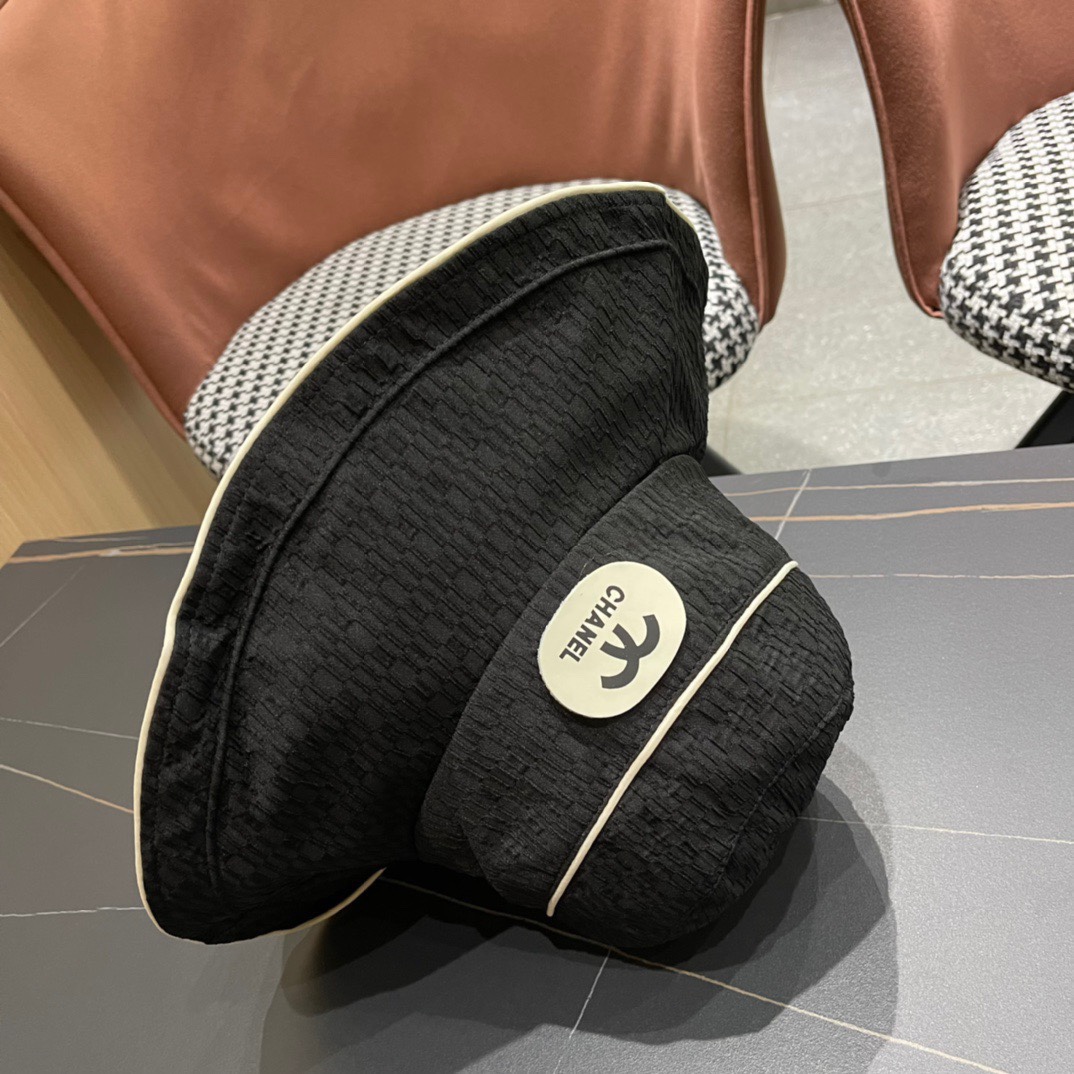  CHANEL香奈儿】2024新款渔夫帽，遮阳又超好搭配，出街单品