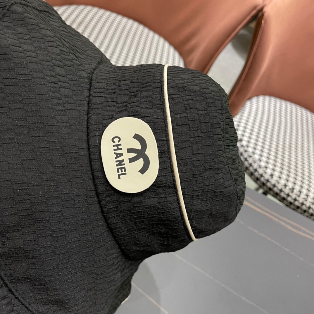  CHANEL香奈儿】2024新款渔夫帽，遮阳又超好搭配，出街单品