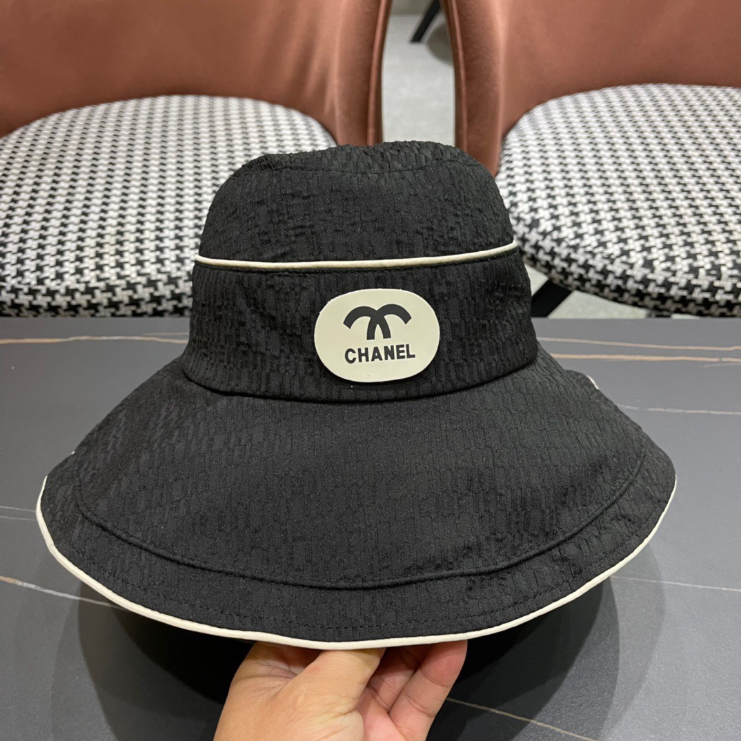  CHANEL香奈儿】2024新款渔夫帽，遮阳又超好搭配，出街单品