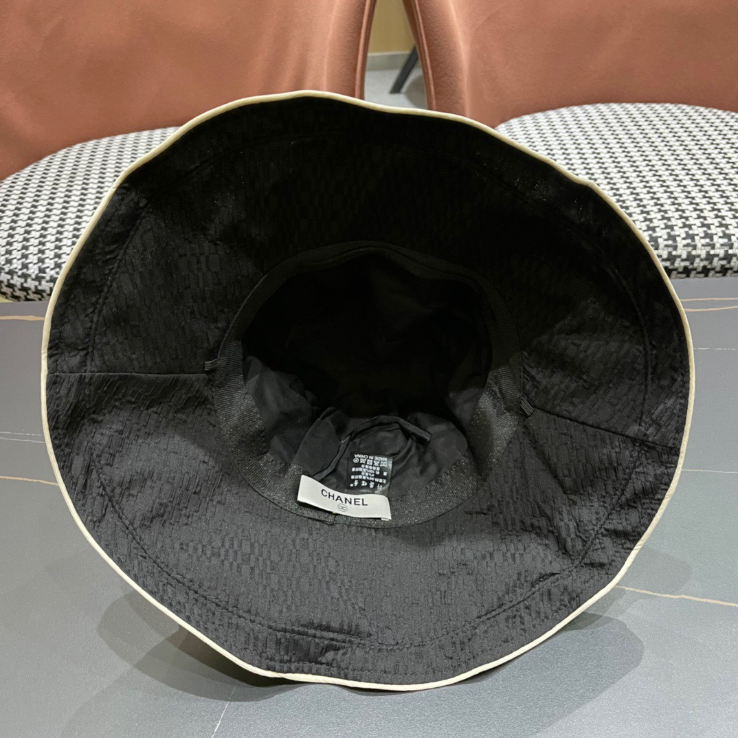  CHANEL香奈儿】2024新款渔夫帽，遮阳又超好搭配，出街单品