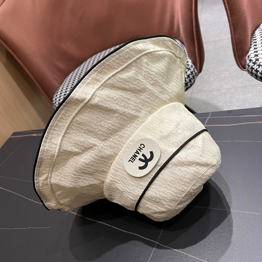  CHANEL香奈儿】2024新款渔夫帽，遮阳又超好搭配，出街单品