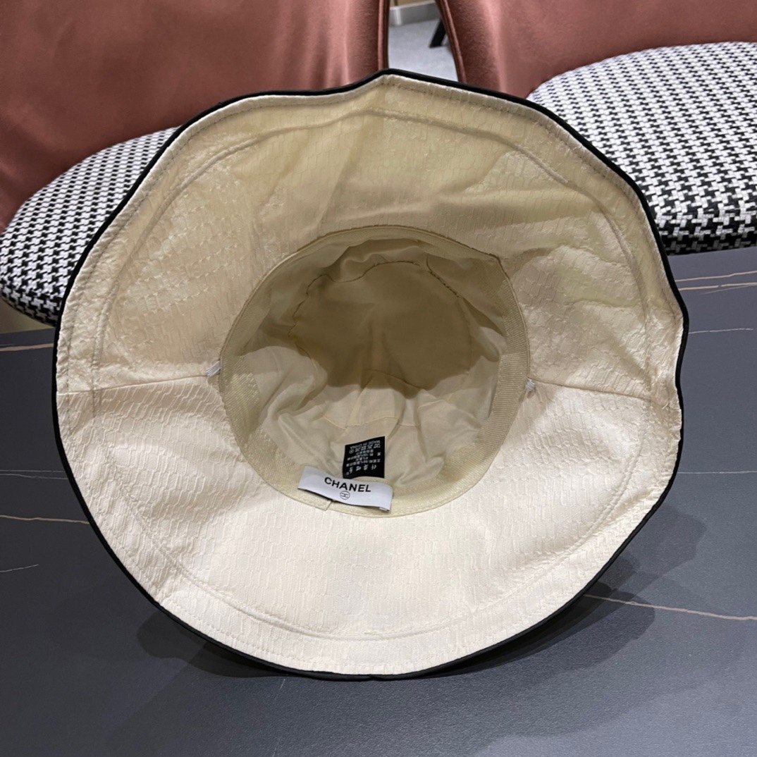  CHANEL香奈儿】2024新款渔夫帽，遮阳又超好搭配，出街单品