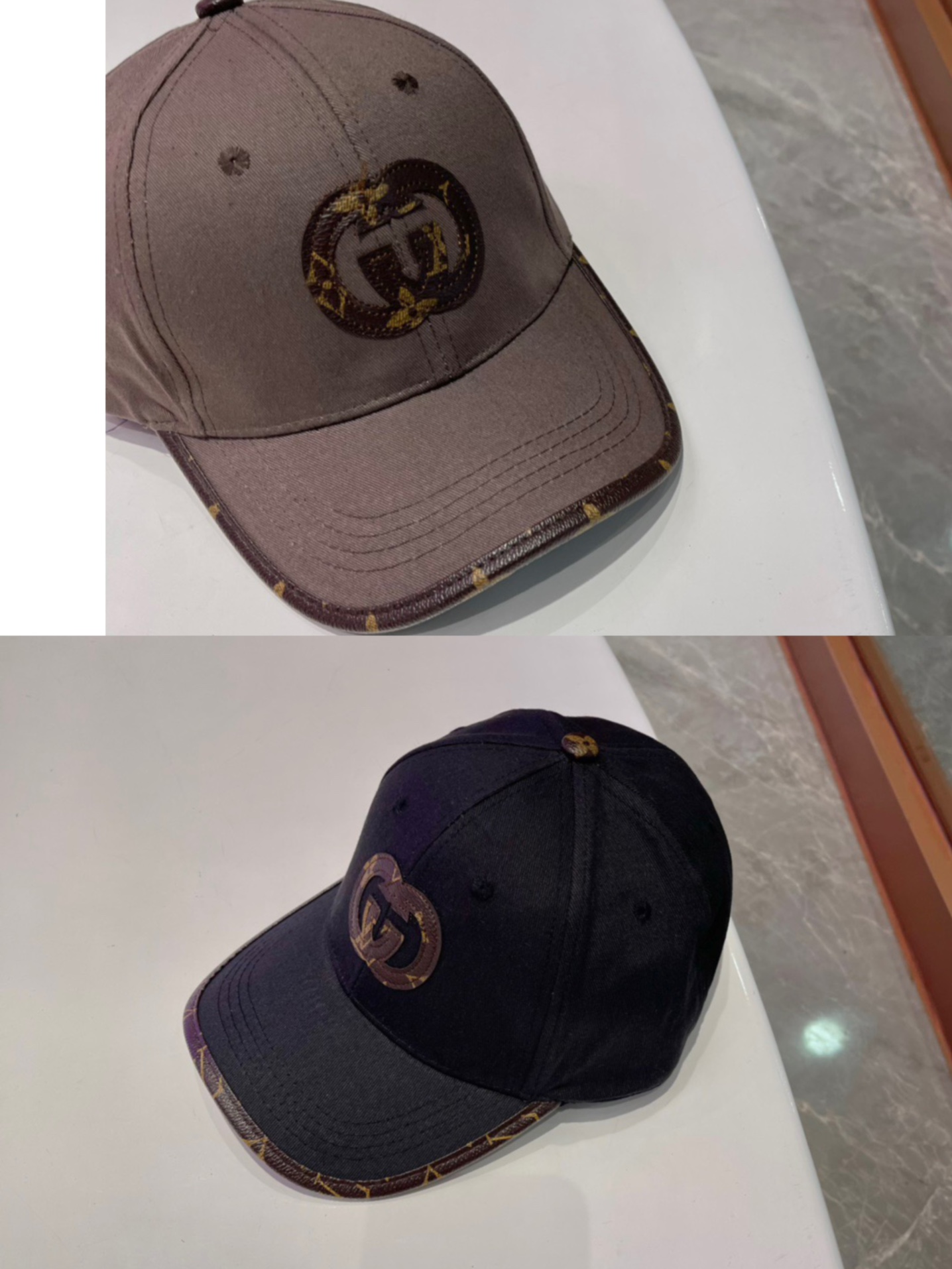 Gorra de béisbol original nueva de Gucci, estilo refinado y elegante, muy genial y moderna, agotada en boutiques, calid…
