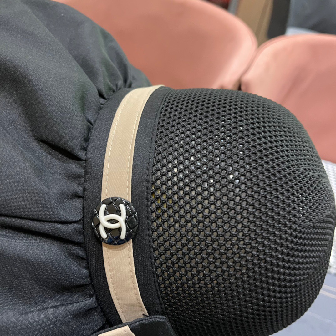  CHANEL 香奈儿 2024早春新款韩版蝴蝶结防紫外线大帽檐渔夫帽 全新立体，精致无暇！做工细致，独