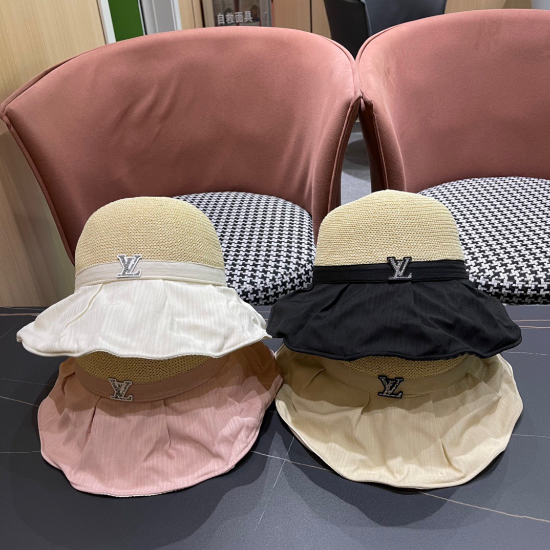 Sombrero de pescador de LV 🧢 nuevo estilo Louis Vuitton 🧢, ventas excelentes, accesorio versátil 🥰 combina bien con …
