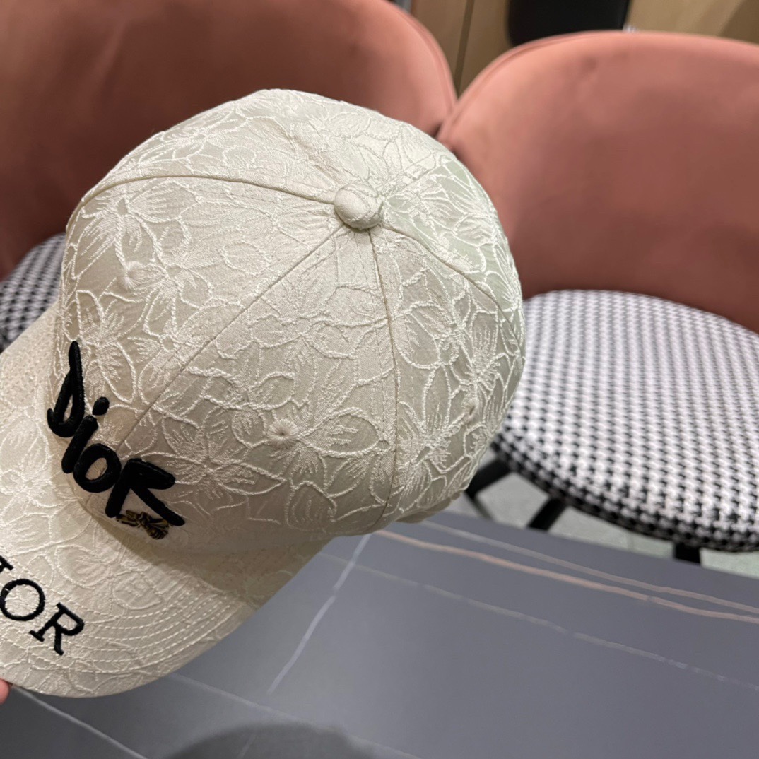  Dior迪奥新‮棒款‬球帽，原‮品单‬质，跑‮多量‬色