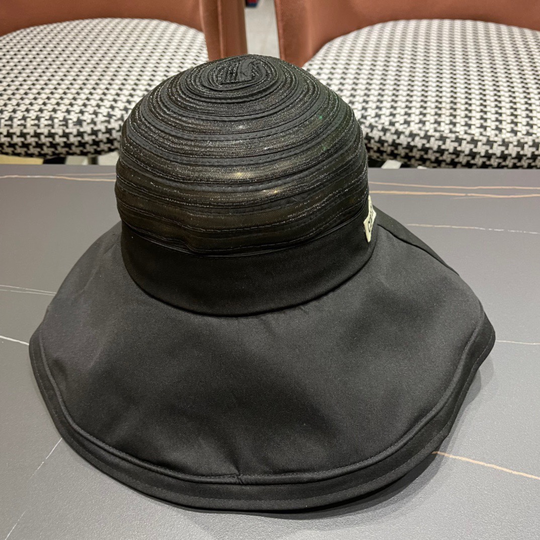  GUCCI古奇 2024新款韩版百搭遮脸防晒帽户外防紫外线渔夫帽