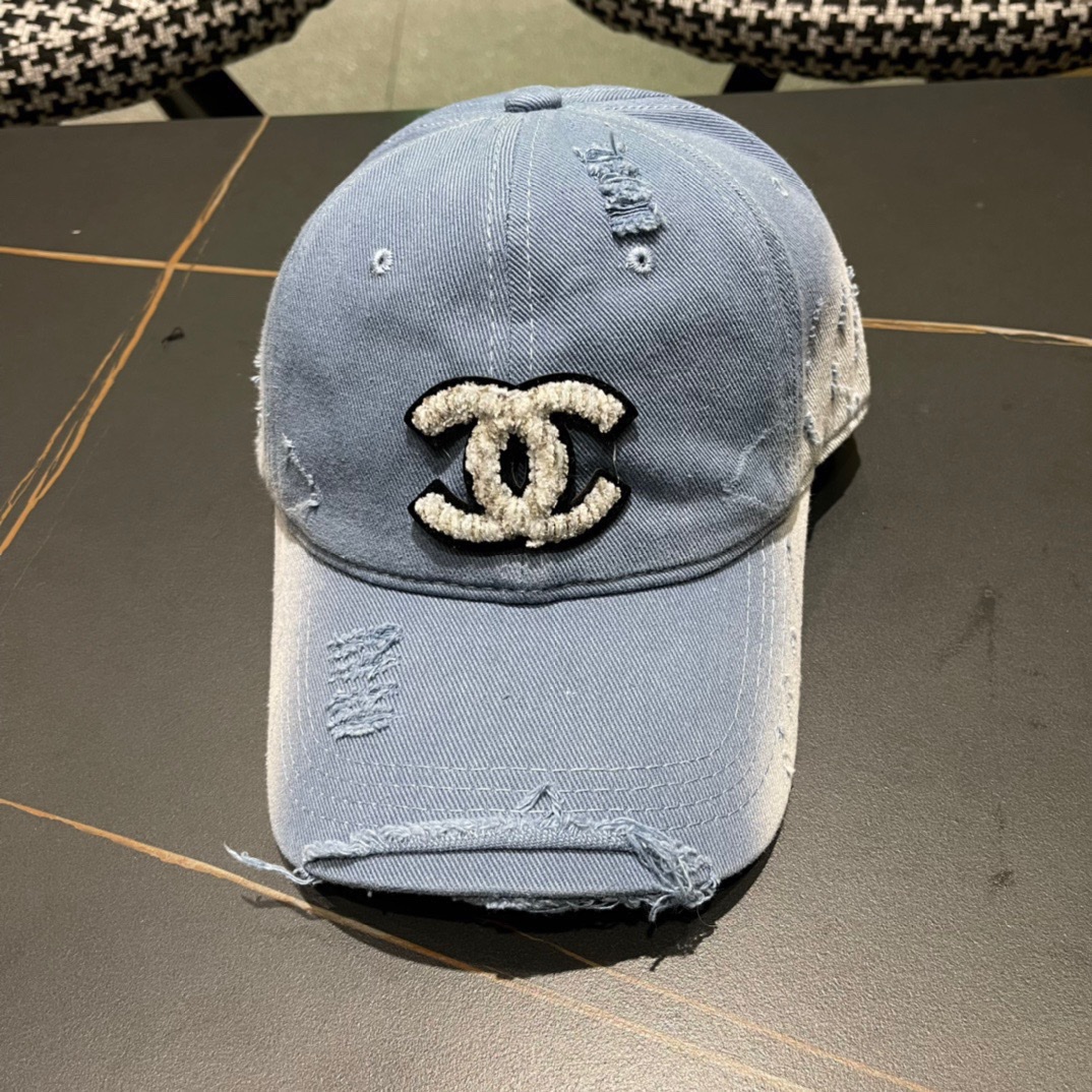 Sombrero de béisbol nuevo 2024 de CHANEL, clásico y sencillo de Chanel, diseño casual y moderno, nuevo producto de gran…