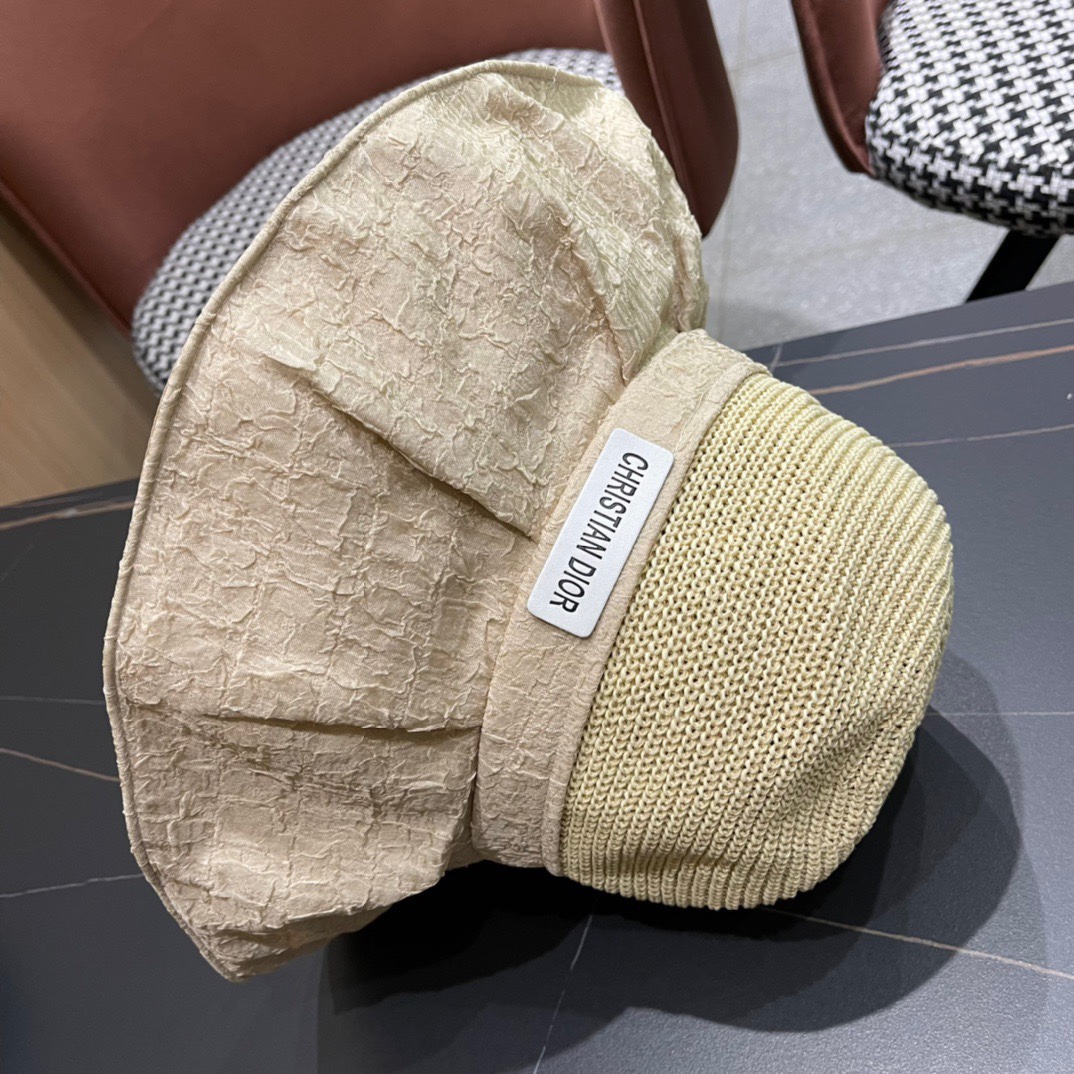  【DIOR迪奥】2024新款爆款简约渔夫帽，超好搭配，赶紧入手！