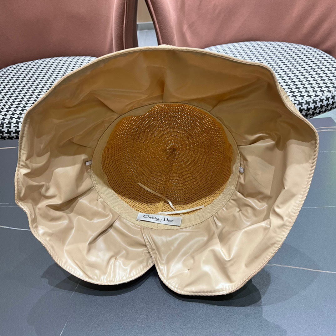  【DIOR迪奥】2024新款爆款简约渔夫帽，超好搭配，赶紧入手！