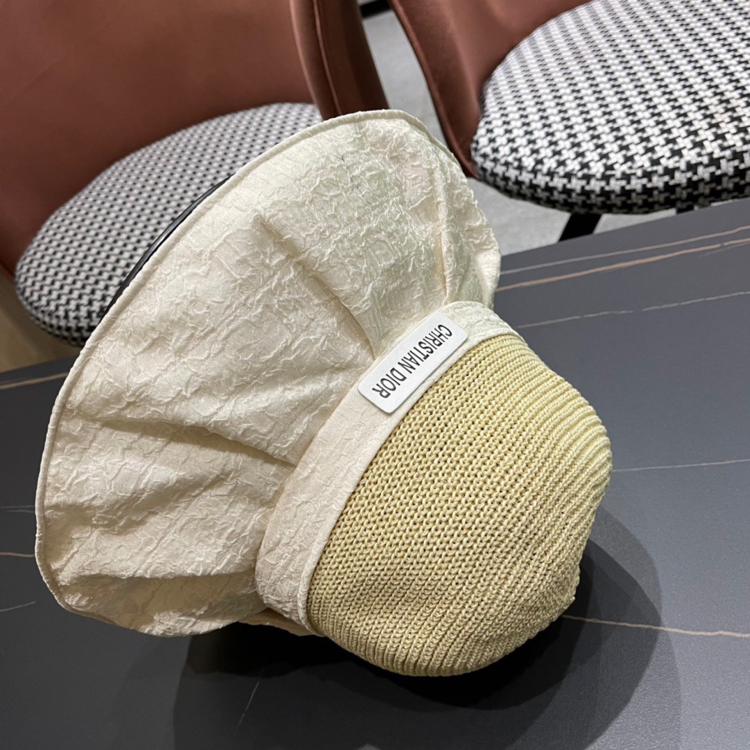  【DIOR迪奥】2024新款爆款简约渔夫帽，超好搭配，赶紧入手！