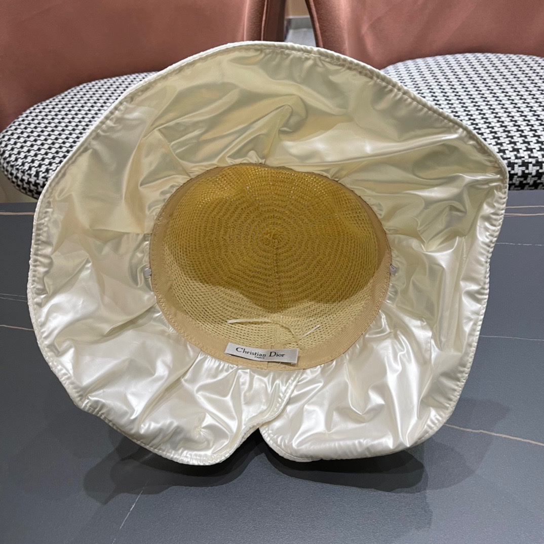  【DIOR迪奥】2024新款爆款简约渔夫帽，超好搭配，赶紧入手！