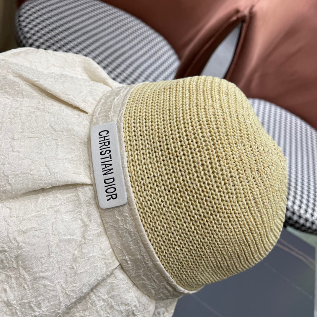  【DIOR迪奥】2024新款爆款简约渔夫帽，超好搭配，赶紧入手！