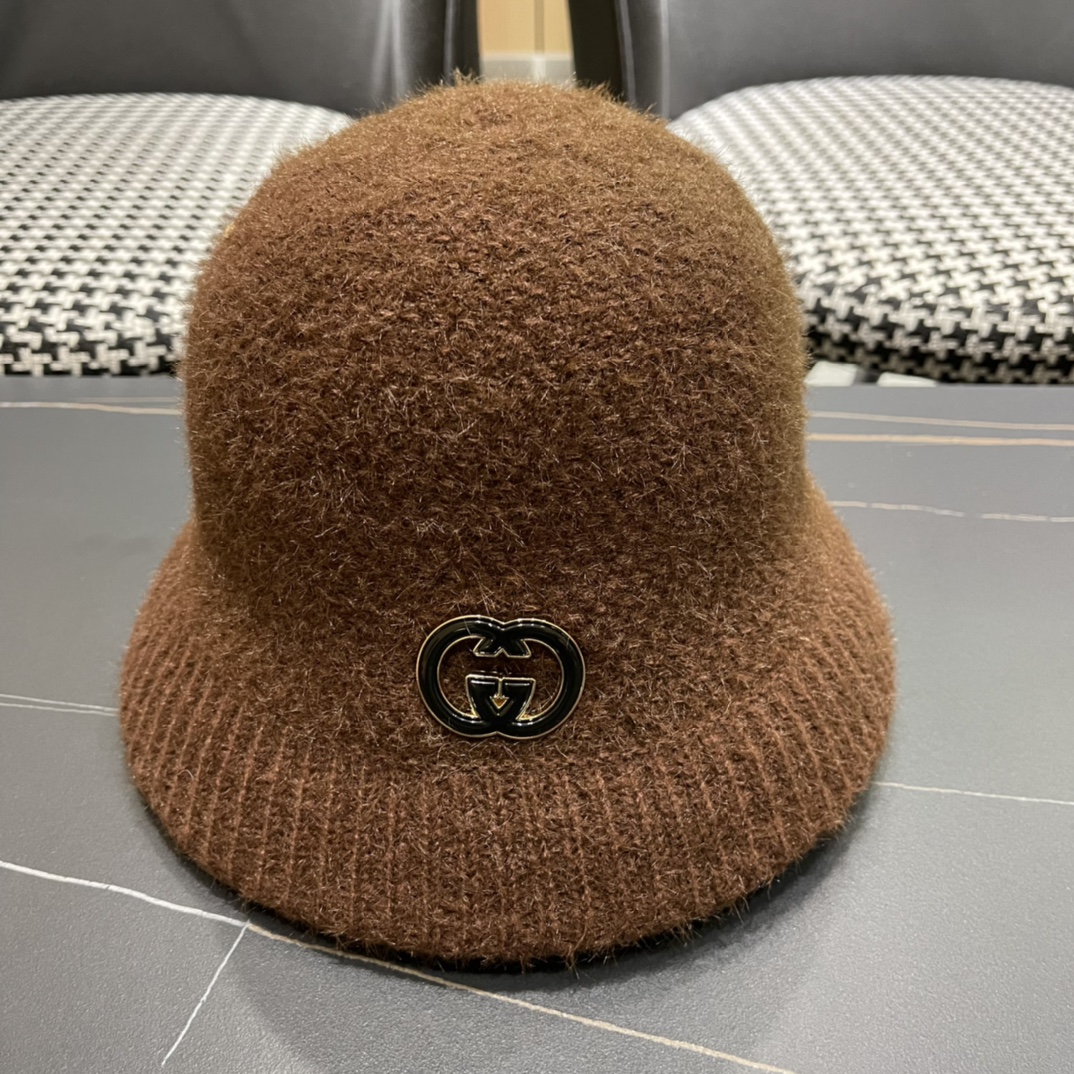 NO:211989,Gucci new fisherman hat for women with autumn and winter plush face, warm and versatile basin hat internet celebrity style, hat, gucci, espadrilles, hats19860909古奇Gucci新款渔夫帽子女秋冬毛绒显脸小保暖百搭盆帽网红同款,帽子,gucci,espadrilles,hats,hat