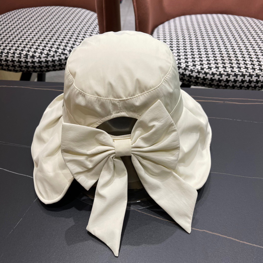 【CELINE赛琳】春夏款遮阳蝴蝶结渔夫帽🌈更有质感的一款