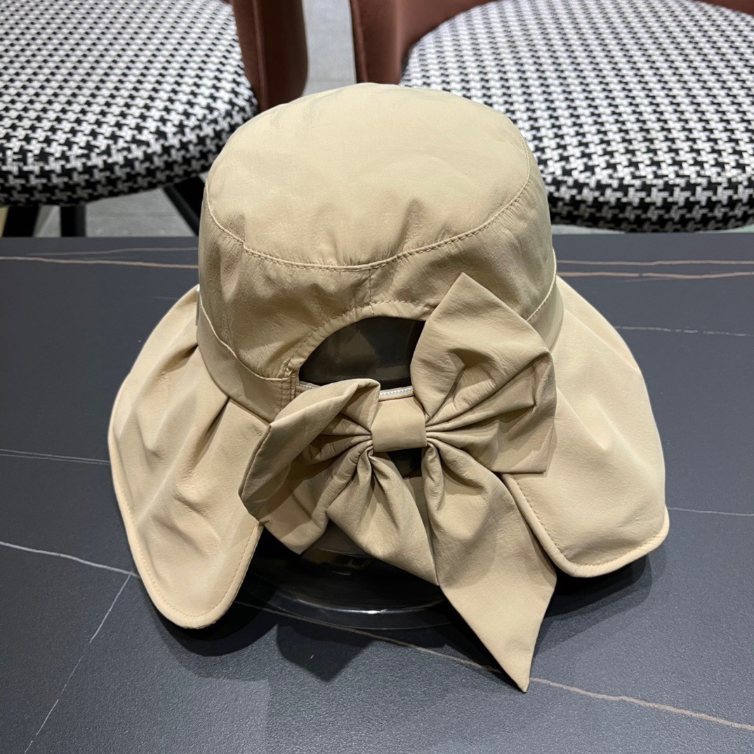 【CELINE赛琳】春夏款遮阳蝴蝶结渔夫帽🌈更有质感的一款