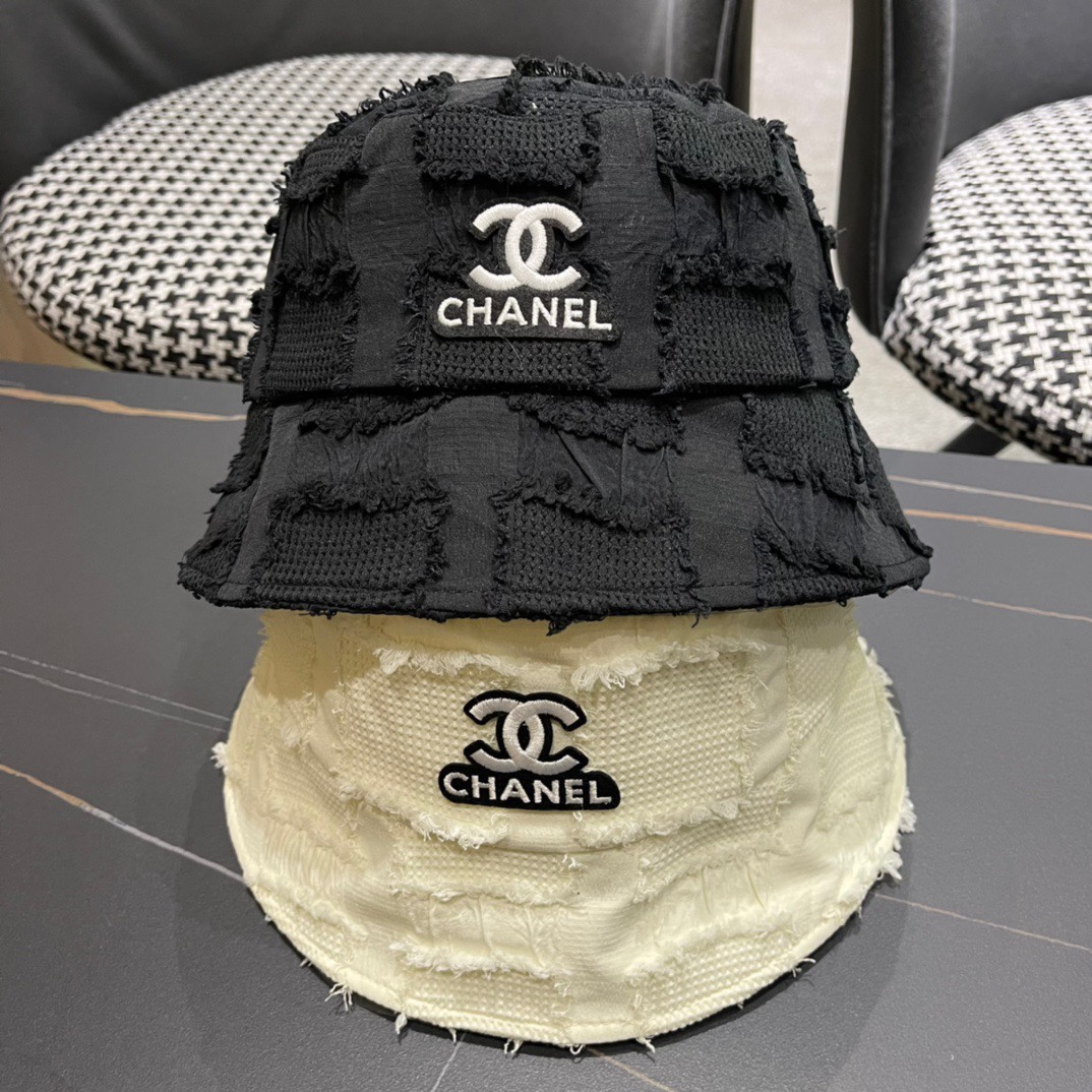【CHANEL】Nuevo sombrero de pescador estilo Chanel minimalista, diseño único ~ un estilo elegante y con carácter