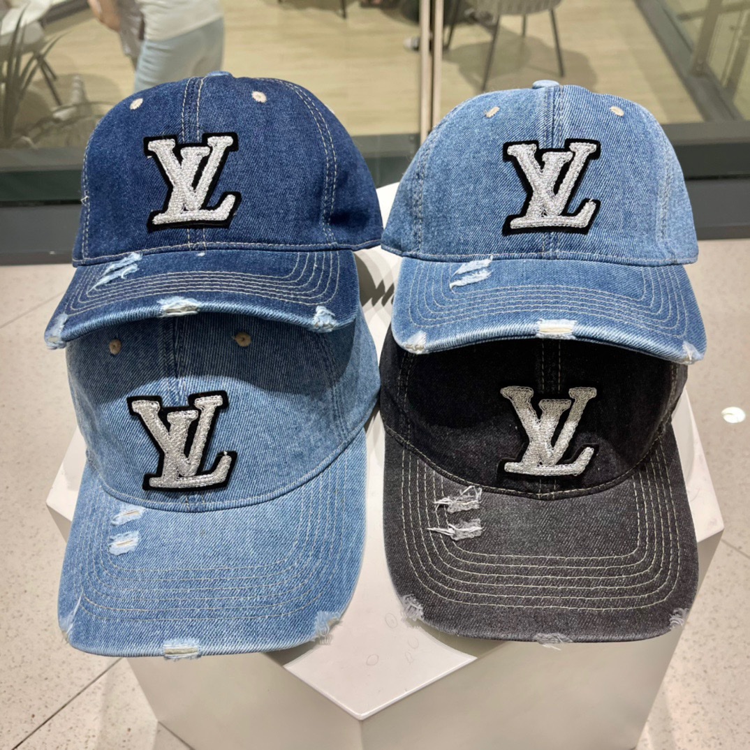 LV路易威登2023官网同款 棒球帽 最新款透气性超好，细节做工特别精致，专柜品质，简单文静