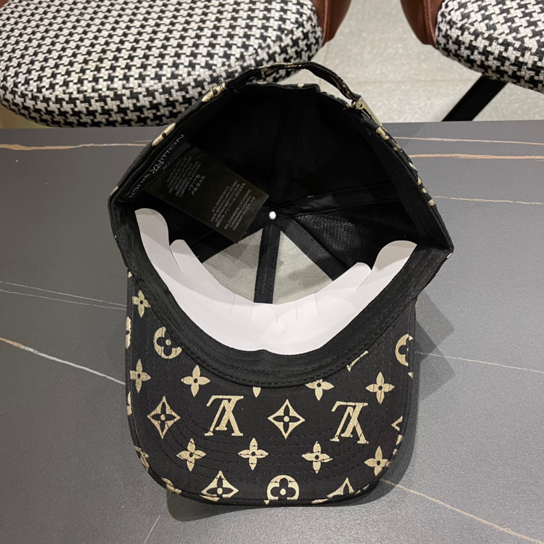  新款出货LV(路易威登)新款原单刺绣棒球帽专柜11开模订制，精细刺绣！质量超赞，基础头围56，贴片可调