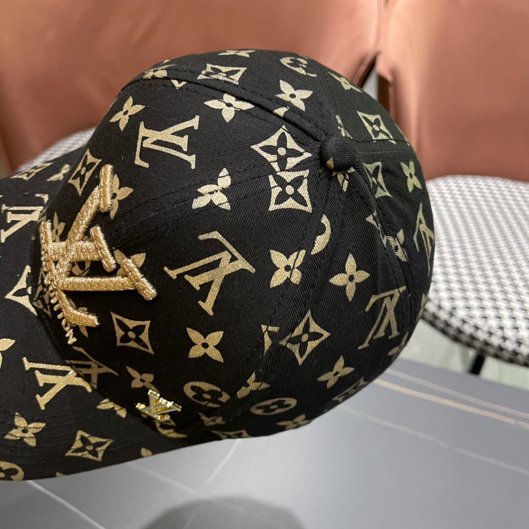  新款出货LV(路易威登)新款原单刺绣棒球帽专柜11开模订制，精细刺绣！质量超赞，基础头围56，贴片可调