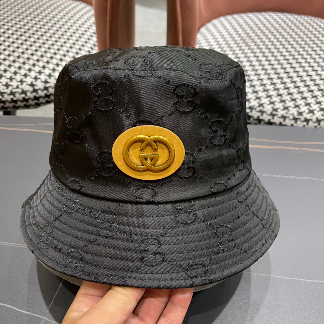  原单品质GUCCI古奇渔夫帽👒火爆来袭 工艺非常精美 高档大气上档次！