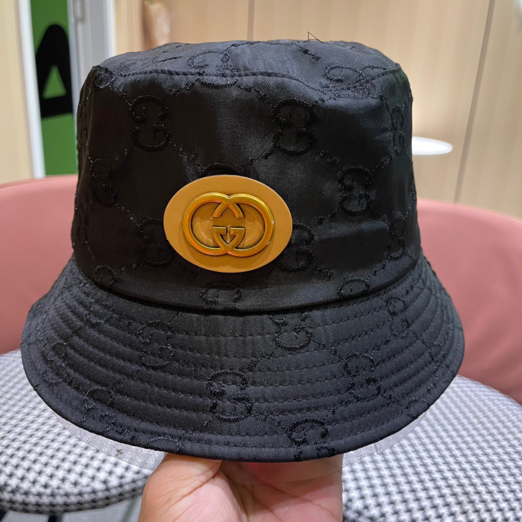  原单品质GUCCI古奇渔夫帽👒火爆来袭 工艺非常精美 高档大气上档次！