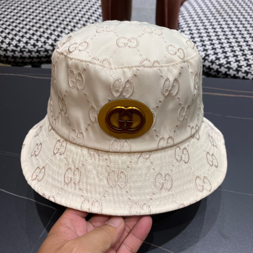 原单品质GUCCI古奇渔夫帽👒火爆来袭 工艺非常精美 高档大气上档次！
