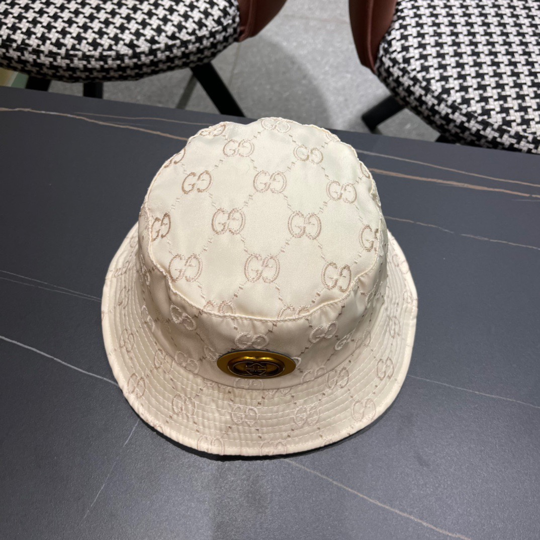  原单品质GUCCI古奇渔夫帽👒火爆来袭 工艺非常精美 高档大气上档次！