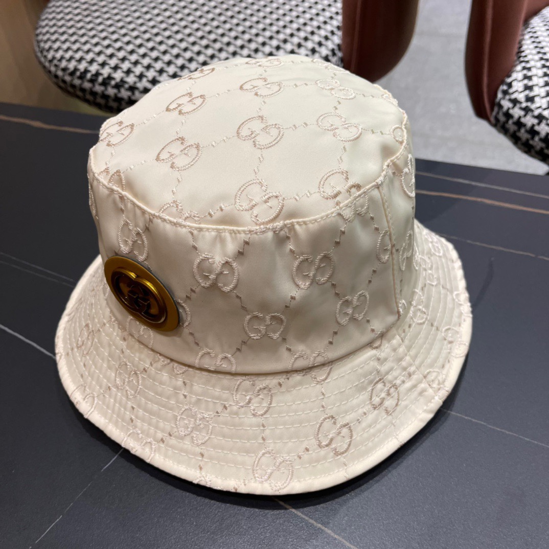  原单品质GUCCI古奇渔夫帽👒火爆来袭 工艺非常精美 高档大气上档次！