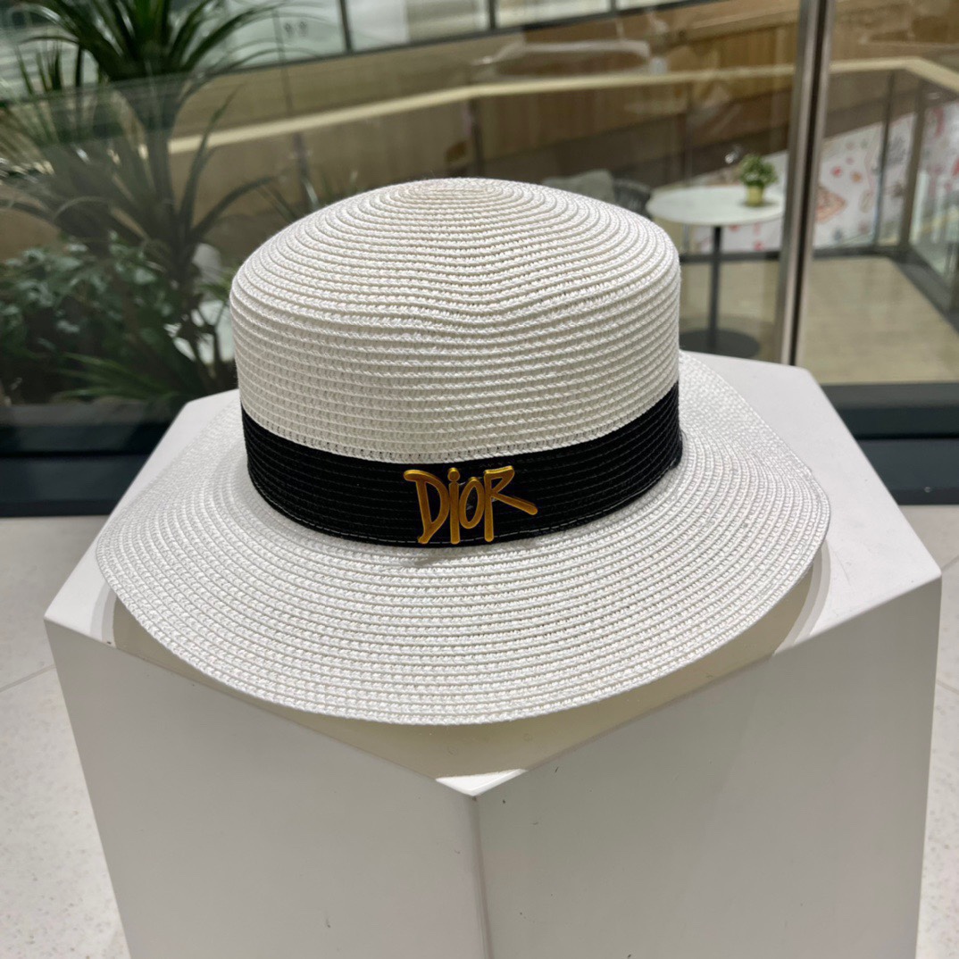 NO:221308,Dior new straw hat, socialite top hat, head circumference 57cm hat, fisherman hat baseball hat knit hat, hat, dior, dior, espadrilles, hats19860909Dior迪奥新款草帽,名媛风礼帽,头围57cm帽子渔夫帽棒球帽针织帽,帽子,dior,dior,espadrilles,hats,hat