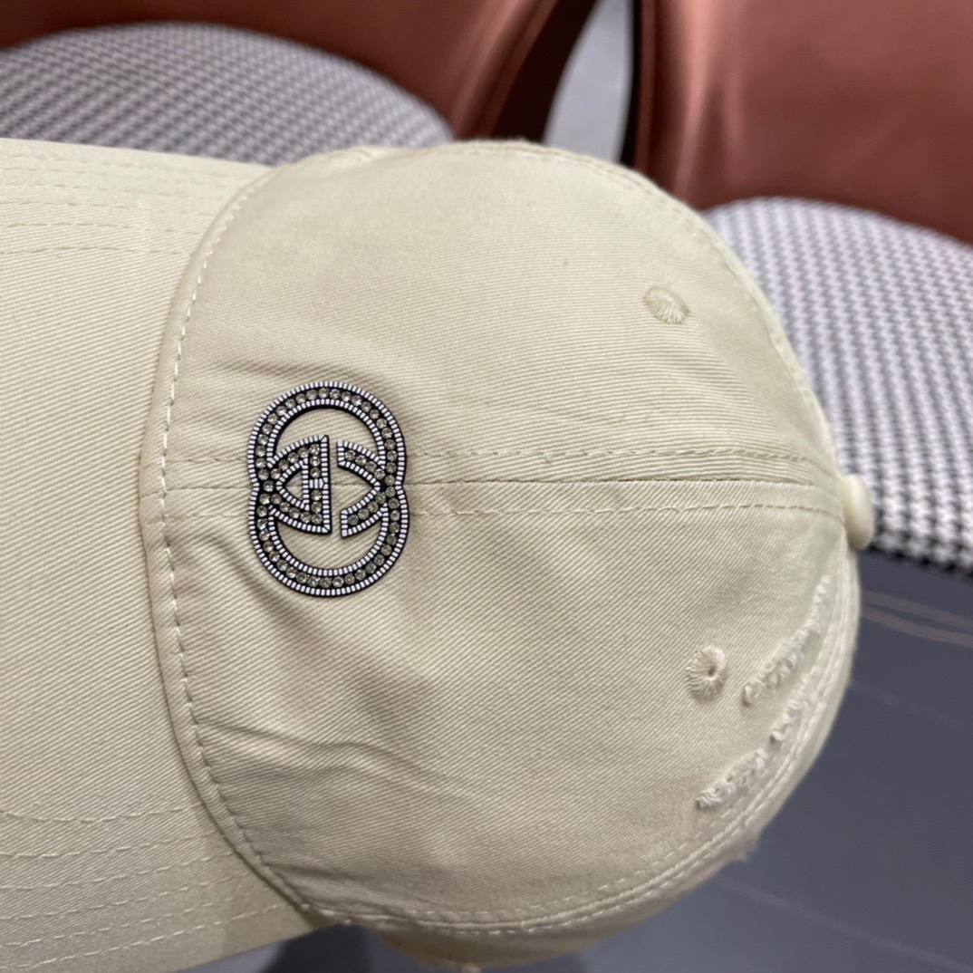  古奇Gucci 新款棒球帽🧢精致純也格调很有感觉，很酷很时尚，质量超赞