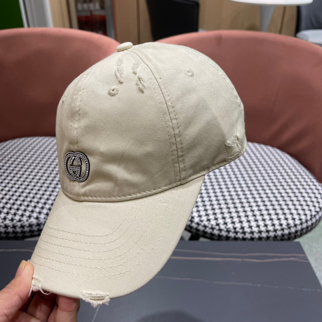  古奇Gucci 新款棒球帽🧢精致純也格调很有感觉，很酷很时尚，质量超赞