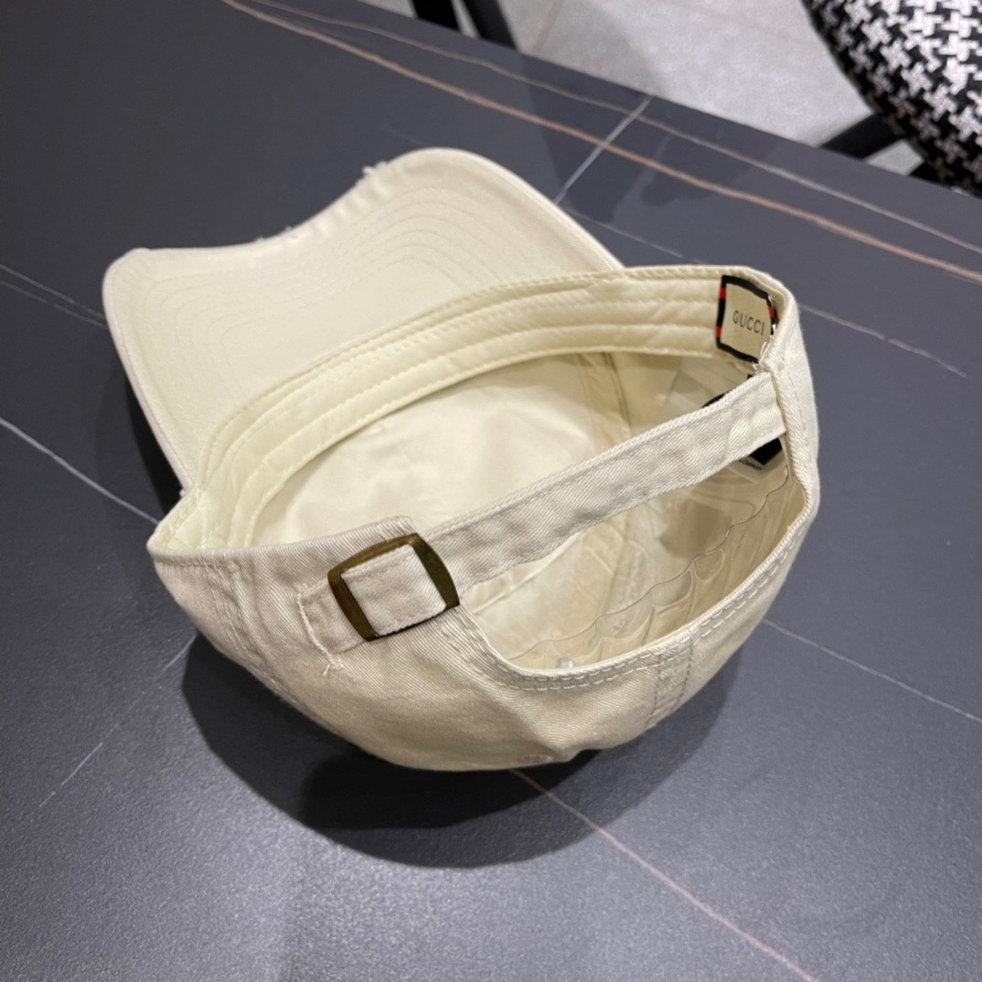  古奇Gucci 新款棒球帽🧢精致純也格调很有感觉，很酷很时尚，质量超赞