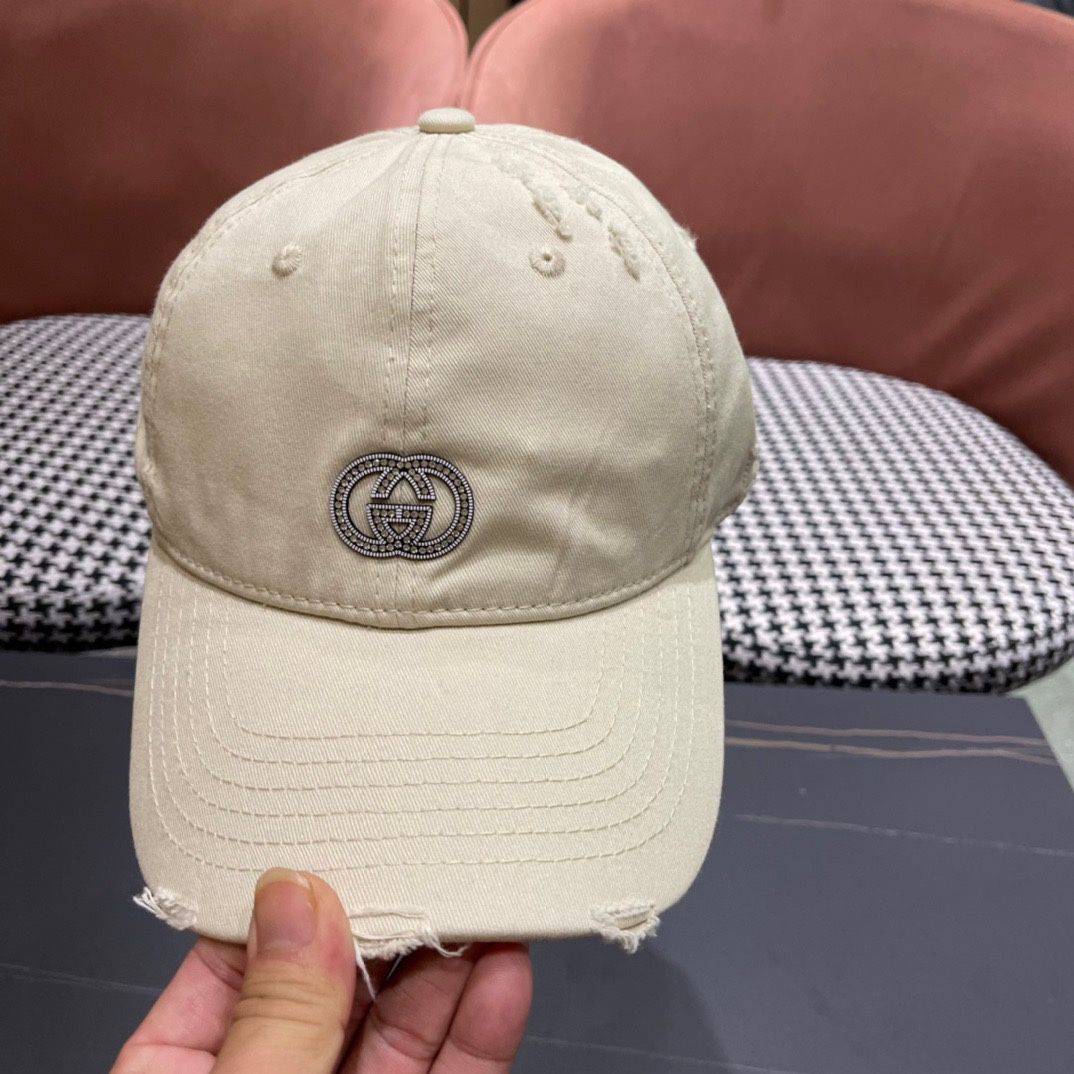  古奇Gucci 新款棒球帽🧢精致純也格调很有感觉，很酷很时尚，质量超赞