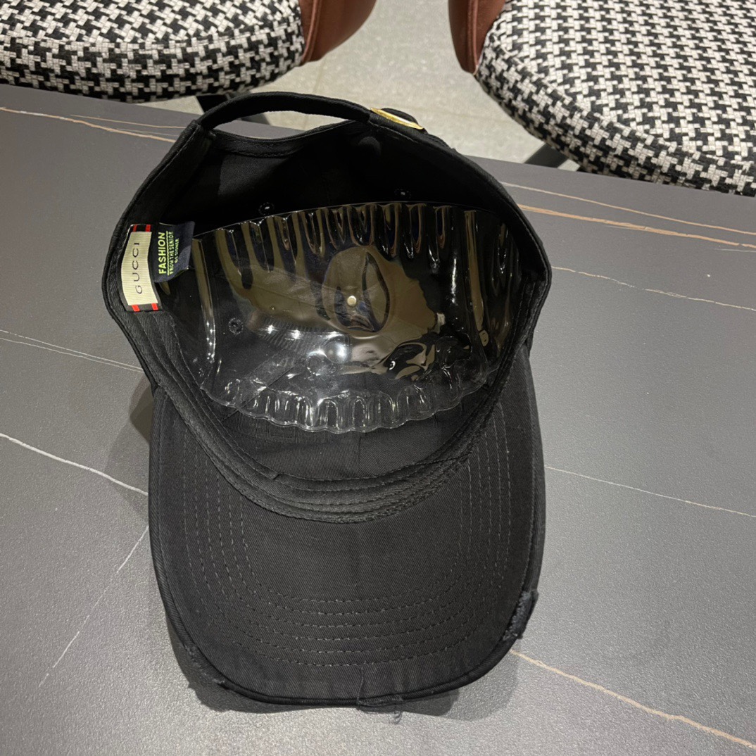  古奇Gucci 新款棒球帽🧢精致純也格调很有感觉，很酷很时尚，质量超赞