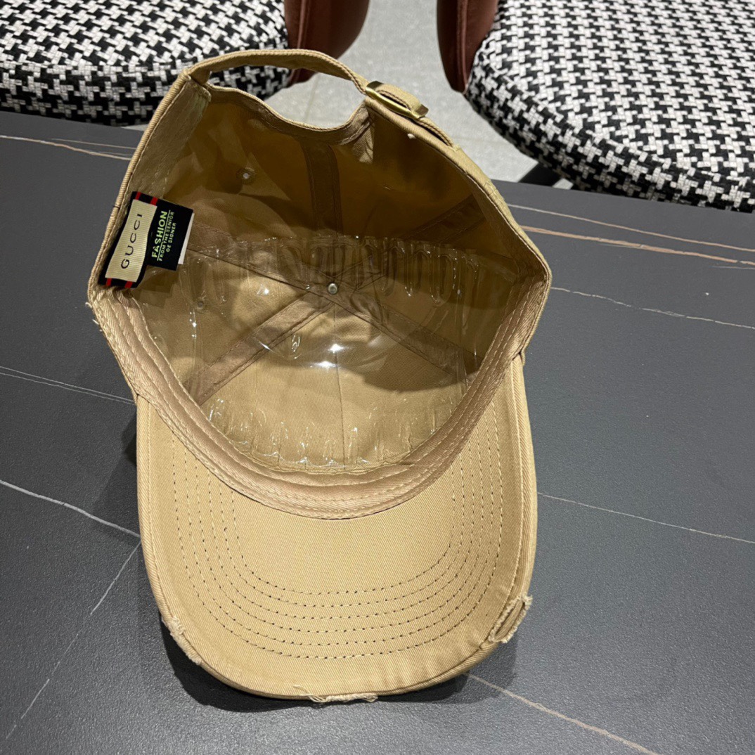  古奇Gucci 新款棒球帽🧢精致純也格调很有感觉，很酷很时尚，质量超赞