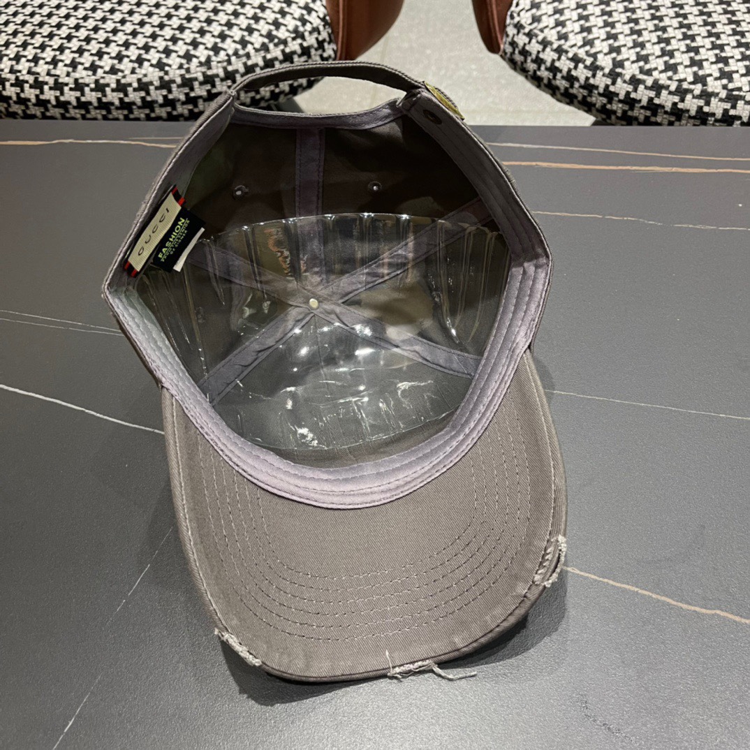  古奇Gucci 新款棒球帽🧢精致純也格调很有感觉，很酷很时尚，质量超赞