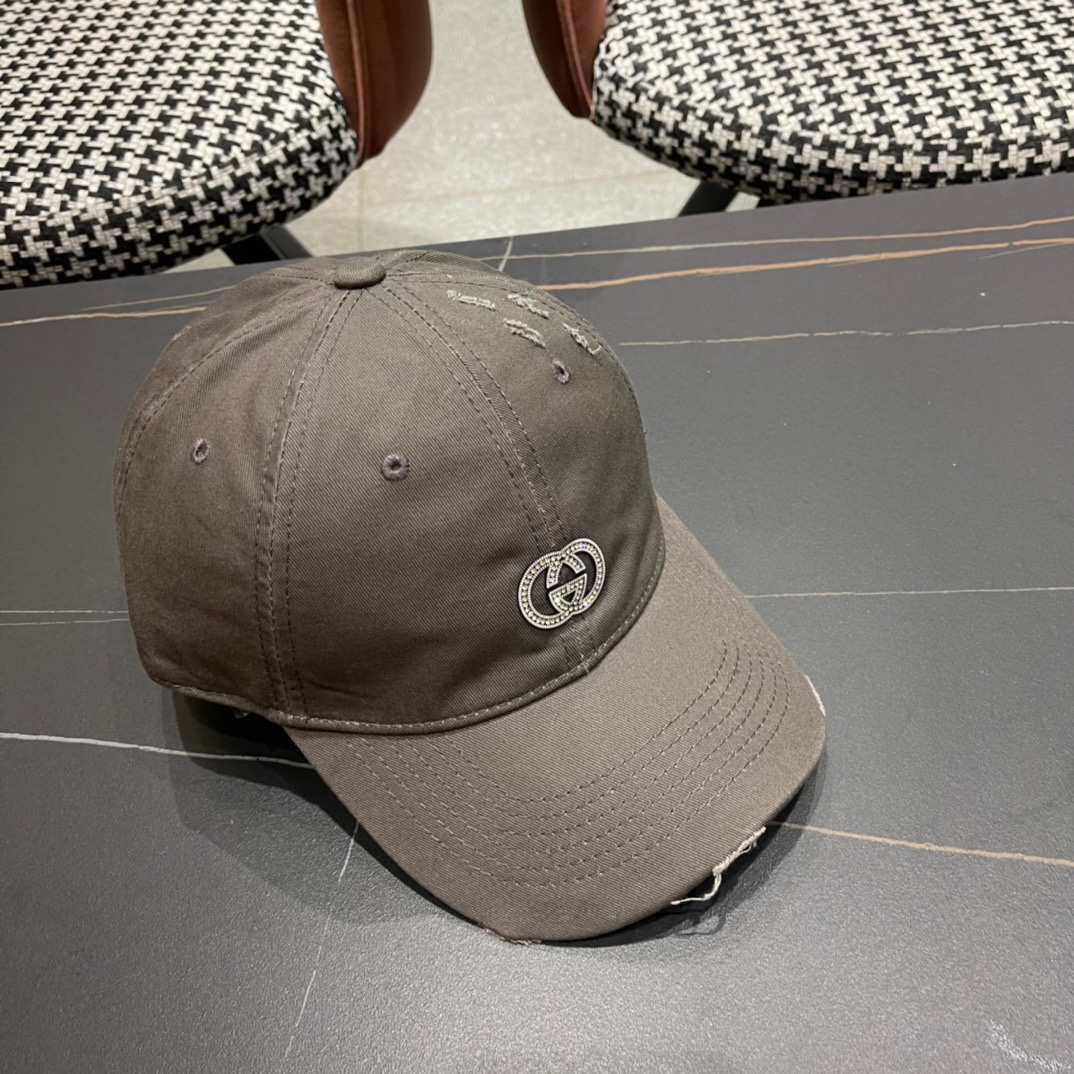  古奇Gucci 新款棒球帽🧢精致純也格调很有感觉，很酷很时尚，质量超赞