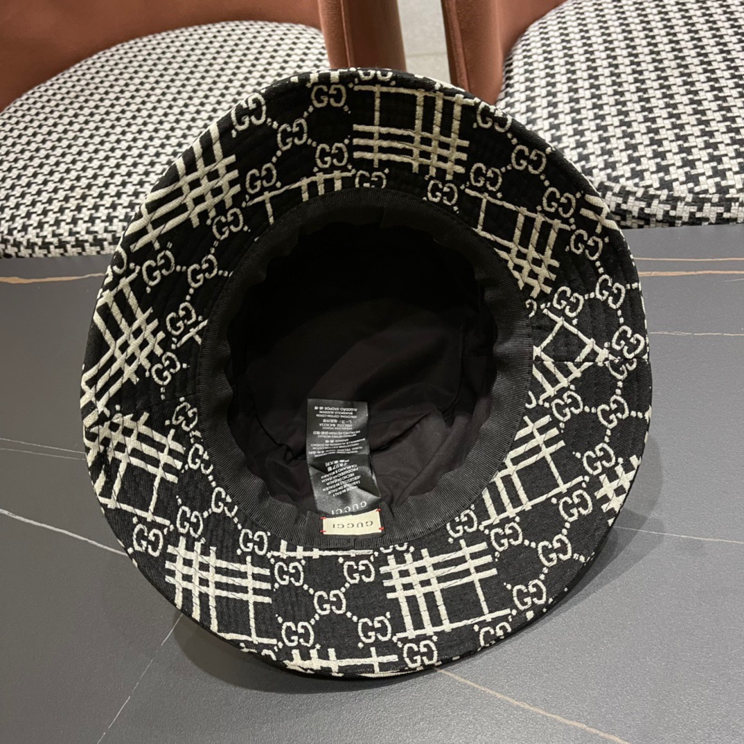  古奇渔夫帽GUCCI🧢原单品质火爆来袭 🔥高档大气上档次！低调奢华，方便携带！跑量！