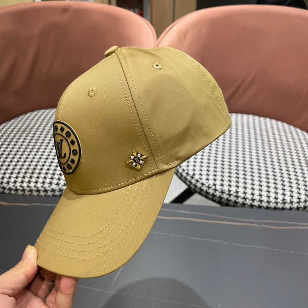  LouiVuittonLV 2024专柜新款路易威登棒球帽，男女通用遮阳帽，