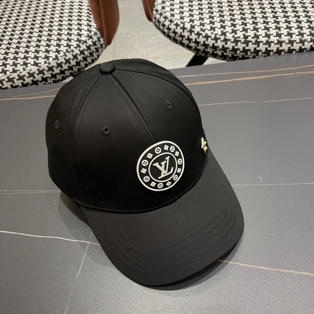  LouiVuittonLV 2024专柜新款路易威登棒球帽，男女通用遮阳帽，
