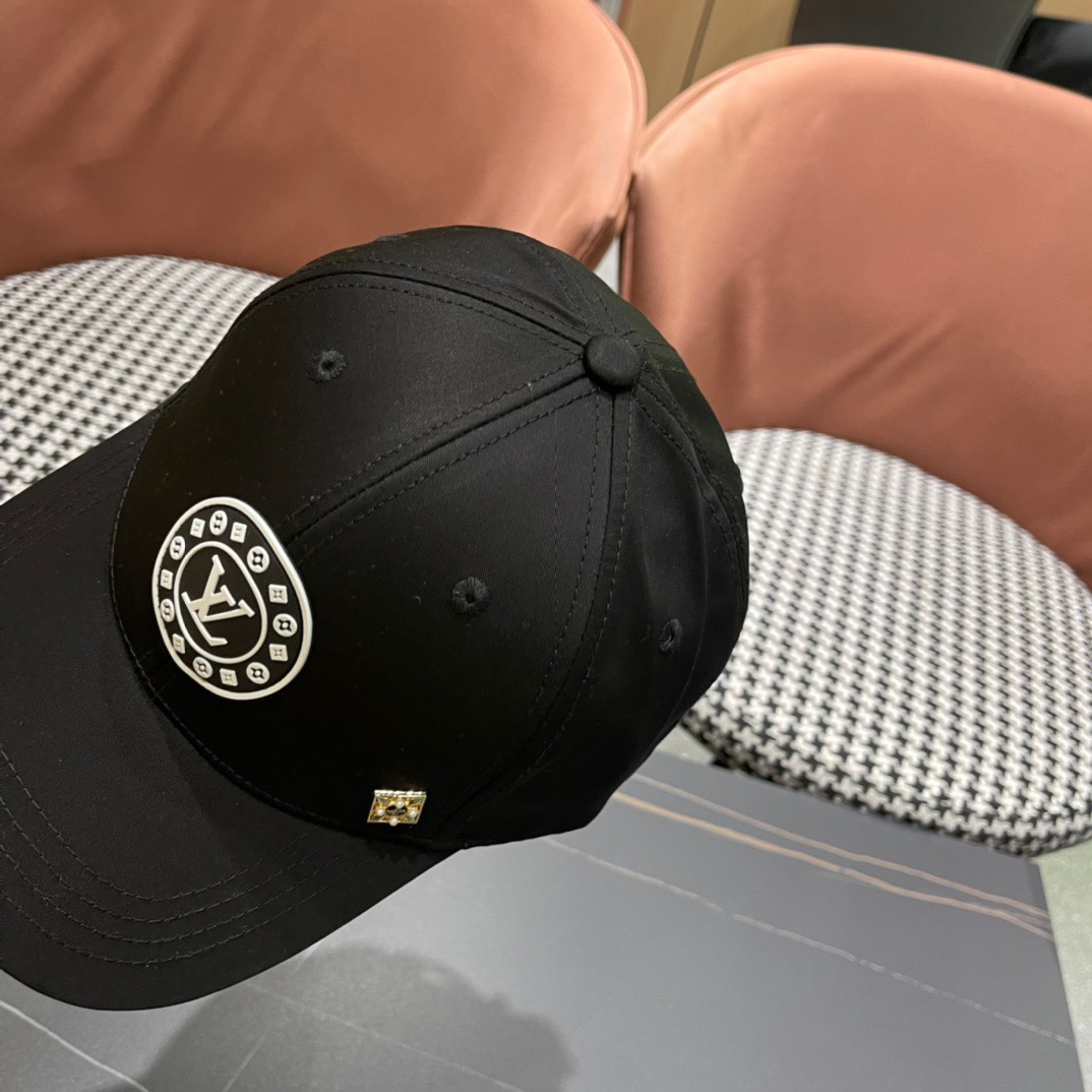  LouiVuittonLV 2024专柜新款路易威登棒球帽，男女通用遮阳帽，