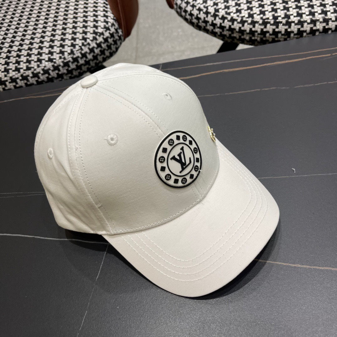  LouiVuittonLV 2024专柜新款路易威登棒球帽，男女通用遮阳帽，