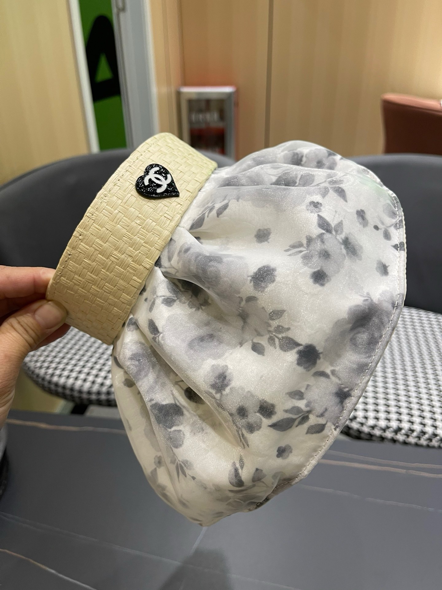   香奈儿新款夏季新款直播爆款遮阳帽空顶帽，大牌出货，好搭！出街必备